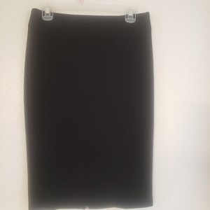 Black pencil skirt